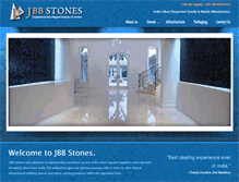 Tablet Screenshot of jbbstones.com